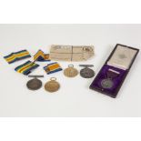 UNNAMED ORDER OF THE BRITISH EMPIRE (OBE) MEDAL the obverse with seated figure of Britannia and