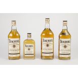 ONE LITRE BOTTLE TEACHER'S HIGHLAND CREAM - SCOTCH WHISKY TWO 70CL BOTTLES DITTO and ANOTHER 35 CL