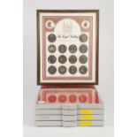 ROYAL WEDDING COIN COLLECTION OF FOURTEEN COMMEMORATIVE CROWN SIZE COINS RELATING TO THE WEDDING