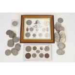 VERY LARGE COLLECTION OF GEO VI AND LATER SILVER COINAGE including many hundreds of six pence pieces