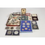 SELECTION OF PRE-DECIMAL COINAGE, Festival of Britain 1951 and other crowns, post-decimal coins