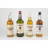 THREE 70CL BOTTLES OF SCOTCH WHISKY viz Canadian Gold and Old Notary and Highland Gold all 40% vol