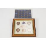 VERY LARGE SELECTION OF 19th CENTURY AND LATER PRE-DECIMAL COPPER COINAGE includes hard plastic case