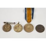 WORLD WAR I, THE GREAT WAR FOR CIVILIZATION 1914 - 19 MEDAL to SE-22140 Pte. R. R. Parkinson A.V.C.,