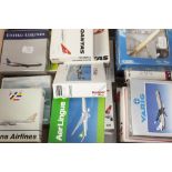 TWENTY SCHABAK 1:600 SCALE MINT AND BOXED DIE CAST MODELS OF PASSENGER AIRCRAFT, VARIOUS, boxes