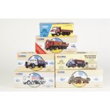 FIVE CORGI CLASSICS MINT AND BOXED DIE CAST COMMERCIAL VEHICLES RELATED TO THE BREWERY TRADE, to