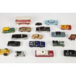 SUNDRY MAINLY DINKY, CORGI PLAYWORN DIE CAST TOY VEHICLES to include Corgi - James Bond Aston Martin