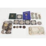 A GEORGE V SILVER CROWN 1935, A GEORGE VI DITTO 1937, A FESTIVAL OF BRITAIN 1951 DITTO IN CASE, Four