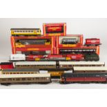 SUNDRY ITEMS OF HORNBY 00 GAUGE MODEL RAIL including FIVE BOXED ITEMS, UNBOXED INTERCITY