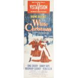 'WHITE CHRISTMAS' AMERICAN ONE SHEET, BACKED, FILM POSTER, 1954, starring Bing Crosby, Danny Kaye,