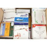 TWENTY SCHABAK 1:600 SCALE MINT AND BOXED DIE CAST MODELS OF PASSENGER AIRCRAFT, VARIOUS boxes