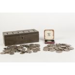 COLLECTION OF GB, PREDOMINANTLY GEORGE VI TO PRE-DECIMAL, COPPER AND SILVER COINAGE to include 34