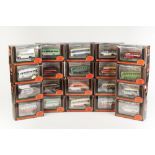 TWENTY EFE MINT AND BOXED DIE CAST 1:76 SCALE MODELS OF CLASSIC SINGLE-DECKER BUSES, various