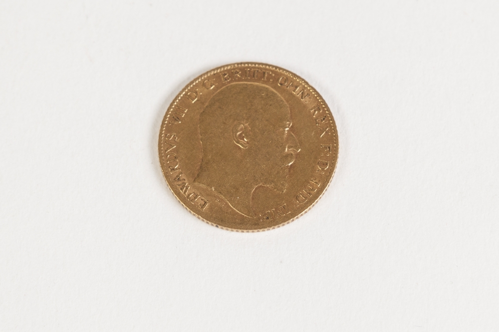 GEORGE V GOLD HALF SOVEREIGN, 1910 (VF) - Image 2 of 2