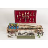 BRITAINS BOXED LIMITED EDITION SET SEAFORTH HIGHLANDERS SET NO. 5188, 11 mint figures with