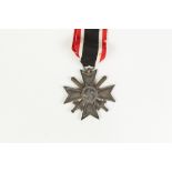 GERMAN THIRD REICH WAR MERIT CROSS second class with crossed swords and ribbon