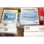 ELEVEN HERPA WINGS 1:500 SCALE MINT AND BOXED DIE CAST MODELS OF PASSENGER AIRCRAFT to include Air