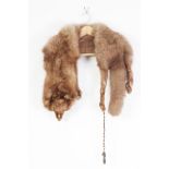 ARCTIC FOX FUR SHOULDER CAPE, A FULL FOX FUR STOLE, MINK STOLE AND OTHER FUR STOLES AND FUR PIECES