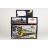 BACHMANN BRANCH LINE 00 GAUGE BOXED 158 DMU TWO CAR SET in Scotrail livery with working lights,