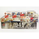 THIRTEEN AIRFIX PLASTIC KITS, VARIOUS, MAINLY MILITARY RELATED, 1:72 or 1:76 scale to include RAF