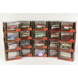 TWENTY EFE MINT AND BOXED DIE CAST 1:76 SCALE MODELS OF CLASSIC SINGLE-DECKER BUSES, various