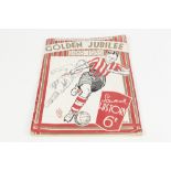 1935 SOUTHAMPTON FOOTBALL CLUB 'GOLDEN JUBILEE' SOUVENIR PROGRAMME