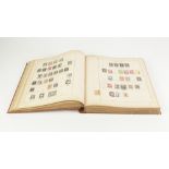 THE SERF POSTAGE STAMP ALBUM, in excellent condition. On initial inspection found nothing