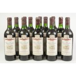 TWELVE BOTTLES OF SAINT EMILION, SCHRODER & SCHYLER, 1987, (12)