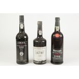 THREE 1980'S BOTTLES OF PORT, comprising: A.A. FERREIRA, 1982, CROFT, 1983, and TAYLOR'S, 1984, (3)