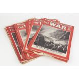 EIGHTY ONE 'THE WAR' WEEKLY MAGAZINES, 1939-41