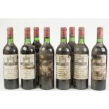 EIGHT 73cl BOTTLES OF GRAND VIN DE LEOVILLE, SAINT JULIEN, 1976. Labels a/f, (8)