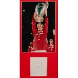 SIX FRAMED AND GLAZED OF MANCHESTER UNITED PLAYERS, David Beckham (3), signed, Teddy Sherringham,