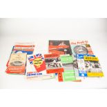 MIXED LOT OF FOOTBALL ITEMS TO INCLUDE; The Reds at Wembley 1963, Farewell Match at Stoke for Sir
