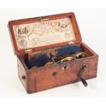 NINETEENTH CENTURY PATENT MAGNETO PORTABLE ELECTRIC SHOCK THERAPY MACHINE, retailed by F. McELROY,