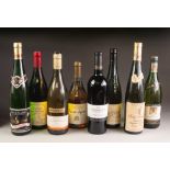 EIGHT BOTTLES OF 1990'S AND LATER WINE, various countries, including a bottle of Saumur Les