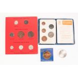 GLENDINNING ASSOCIATES FOLDER OF 8 REPRODUCTIONS OF AUTHENTIC ANCIENT COINS OF BRITISH - PRE-ROMAN