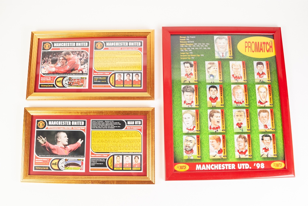 LARGE COLLECTION OF MANCHESTER UNITED COLLECTORS CARDS, 1990'S/ 2000'S, contents pf nine albums, and - Image 2 of 3