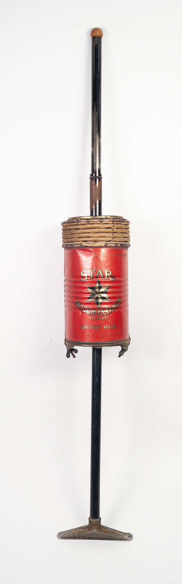 BYGONE HAND OPERATED 'STAR' POLE VACUUM CLEANER,