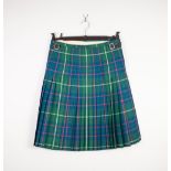 WOOLLEN KILT IN THE MACINTYRE HUNTING TARTAN, with label for 'Kilt Makers (Inverness) Ltd.', waist