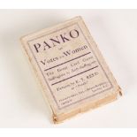 A BOXED SET OF PANKO OR VOTES FOR WOMEN PLAYING CARDS, (2nd Edition with card values) pictured by