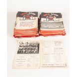 QUANTITY OF MANCHESTER UNTIED HOME PROGRAMMES FROM SEASON 1959/60 TO 1970/71 (224 in total)