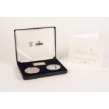 LIMITED EDITION ''THE CORONATION ANNIVERSARY INGOT & CROWN SET', in original case, with certificate