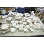 A REGINA TEA SERVICE FOR SIX PERSONS, ADDERLEY 'PERSIAN ROSE' AND 'MARGARET ROSE' CROCKERY ETC...