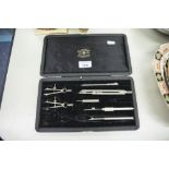 A.G. THORNTON, MANCHESTER COMPASS, SET IN FITTED BOX