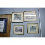 BOB RICHARDSON FOUR ARTIST SIGNED COLOUR PRINTS, INCLUDING THREE LIMITED EDITION EXAMPLES,