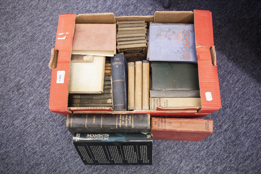 A QUANTITY OF EARLY TWENTIETH CENTURY AND LATER BOOKS AND SMALL BOOKPLATES ETC....