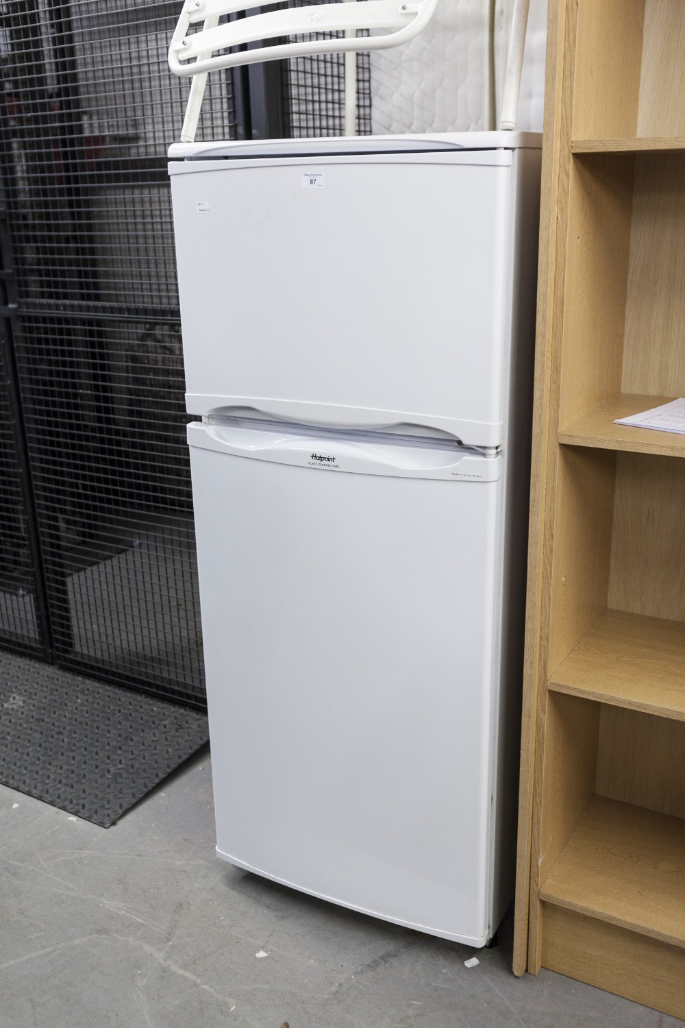 HOTPOINT ICED DIAMOND FRIDGE FREEZER