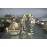 A SET OF 10 ENGRAVED WINE GOBLETS WITH CUP SHAPED BOWLS, EACH ON A WAISTED STEM AND CIRCULAR FOOT,