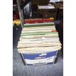 SELECTION OF LP RECORDS MAINLY BROADWAY AND OPERA TOGETHER WITH APPROX 12 SINGLES/45 rpm, MAINLY