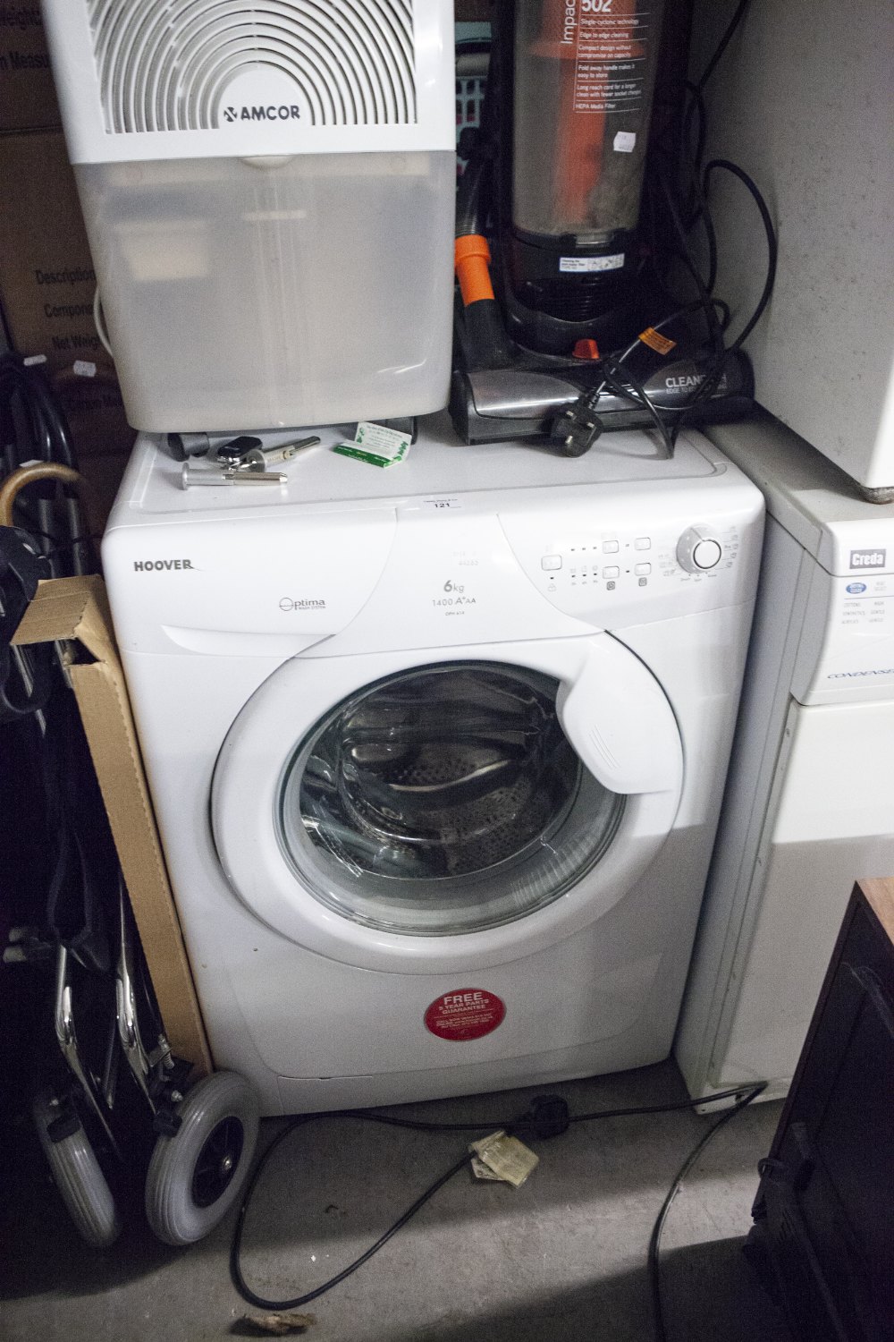 HOOVER OPTIMA AUTOMATIC WASHING MACHINE